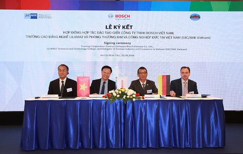 FBNC - Bosch Việt Nam mở thêm ngành đào tạo cơ điện tử